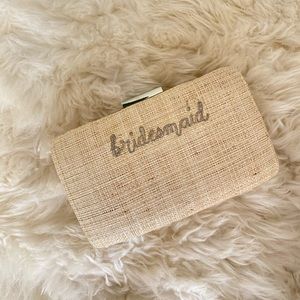 Bridesmaid clutch from Kayu